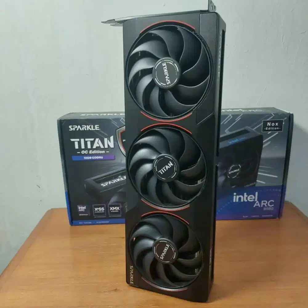 Sparkle Intel ARC B580 TITAN OC 12GB GDDR6 NOX Garansi Apr 2029