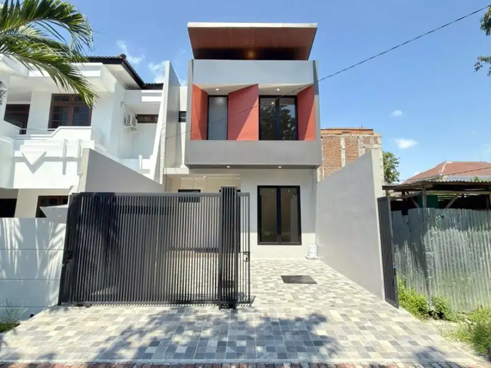 Premium Rumah Gress Minimalis 2 Lt Manyar Pakuwon