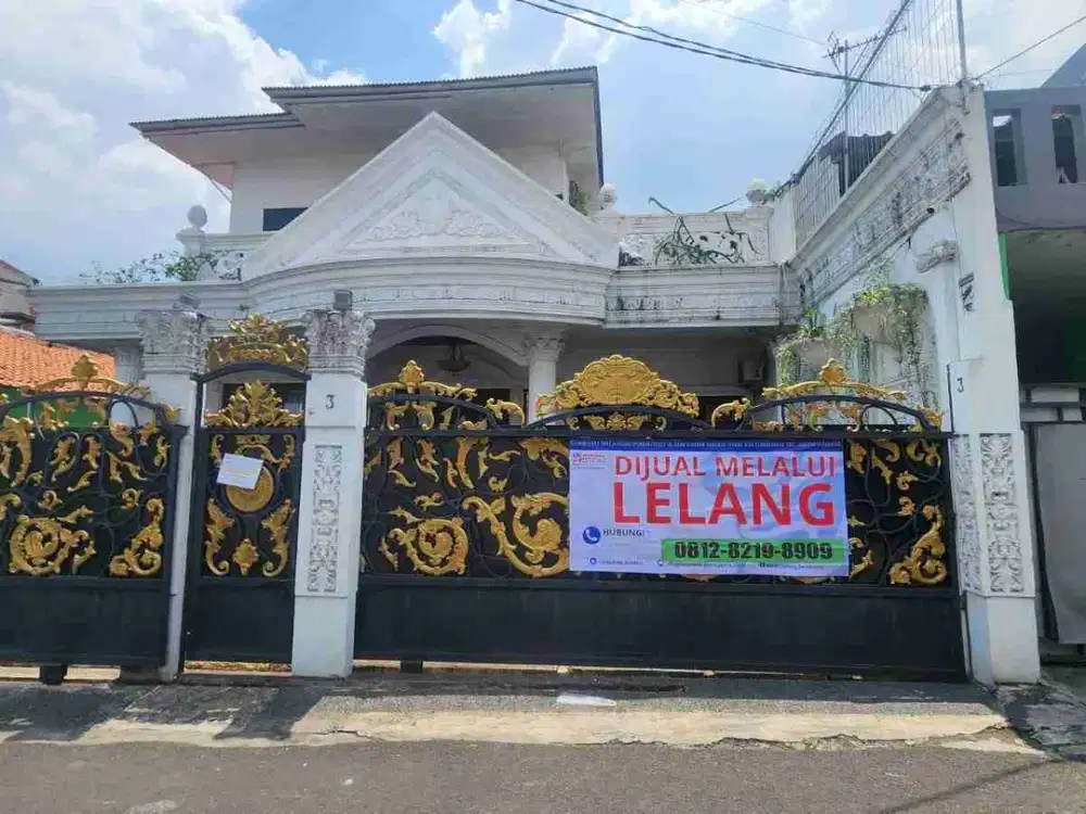 Di jual lelang bisa AJB rumah di jl. Pancoran barat VII D no. 3, Pancoran, Jakarta selatan