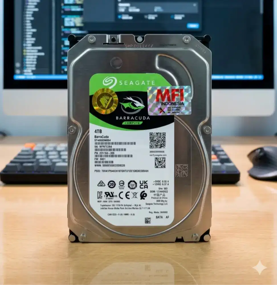 Harddisk HDD PC Seagate 4TB