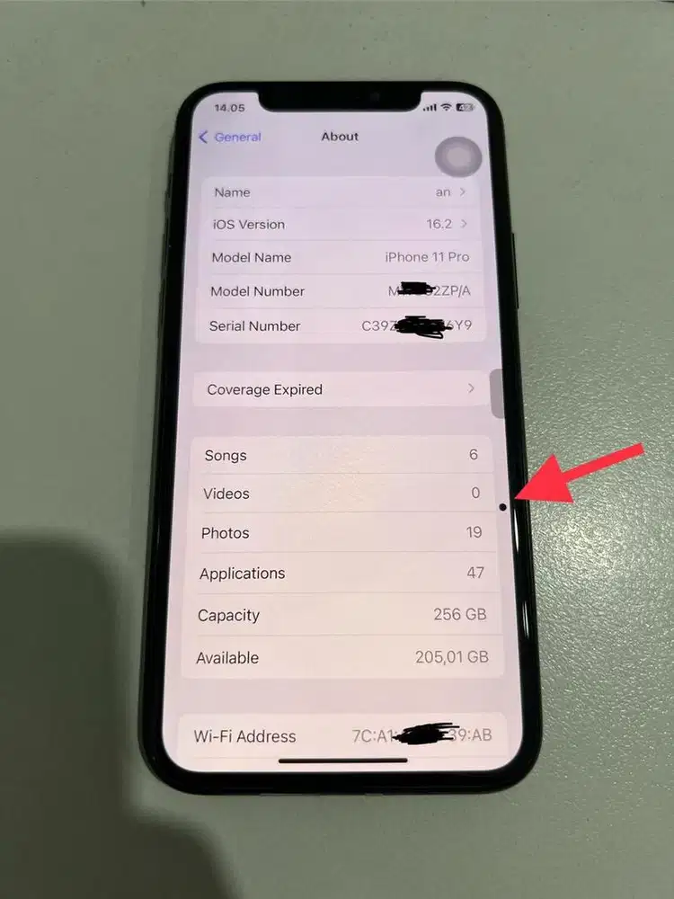 Iphone 11 pro 256gb IMEI whitelist