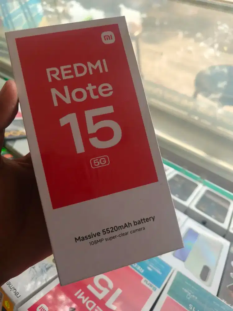 New Redminote 15 5G ram8/256 garansi resmi 1 tahun
