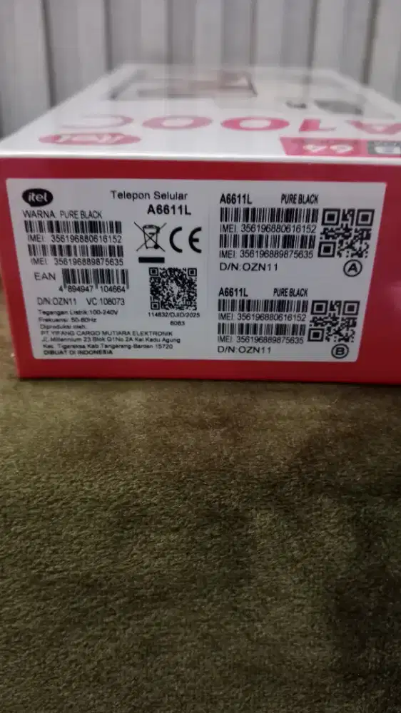 Handphone Itel A6611L