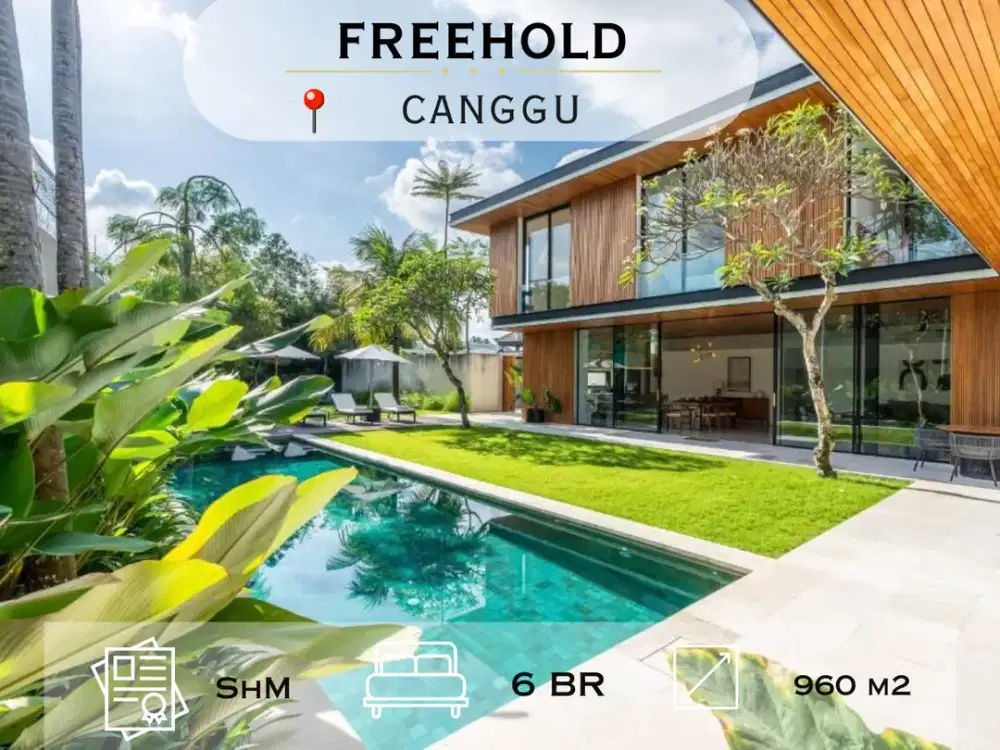 Own a Slice of Bali Luxury – Two Villas, One Rare Freehold Plot