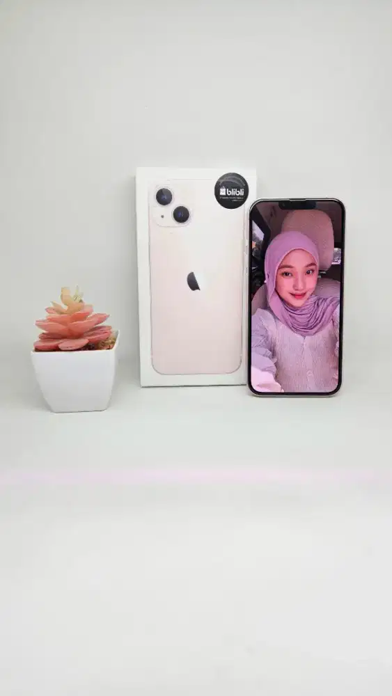 Iphone 13 128 BH 87% (Pink) iBox/resmi