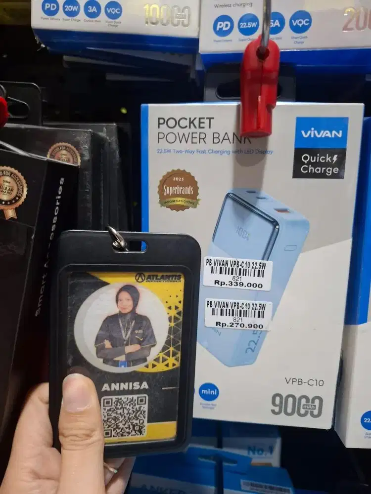 PB VIVAN VPB-C10 22.5W | ATLANTIS DAHSYAT