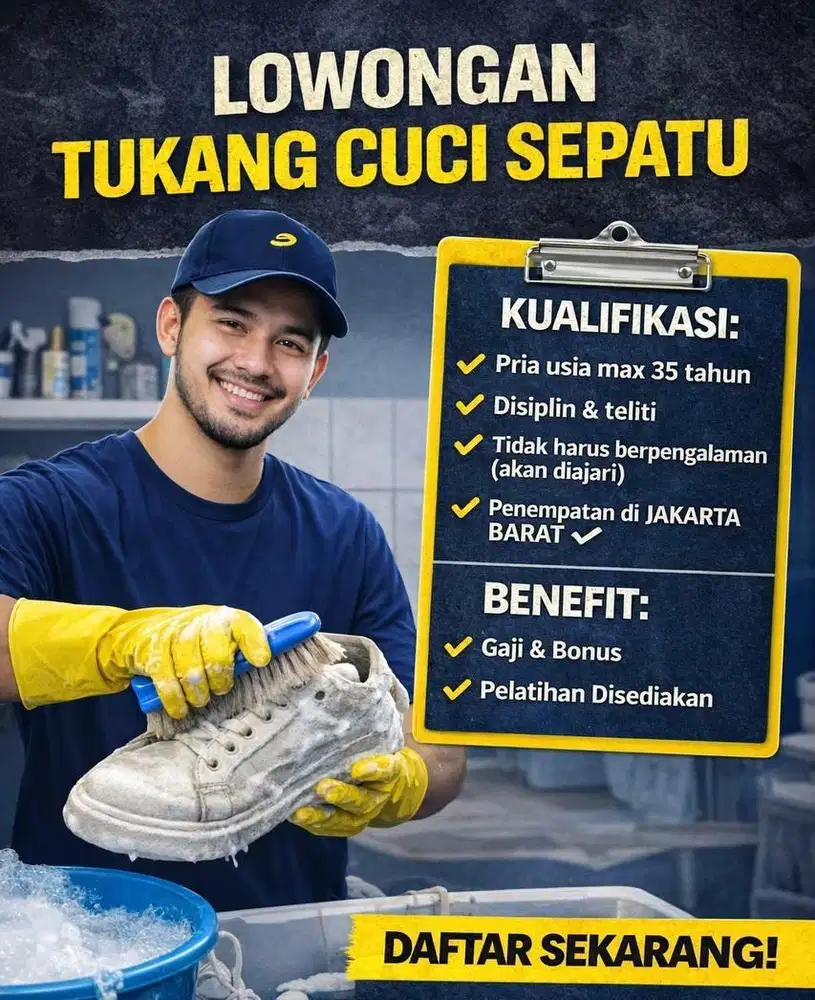 dicari yang mau bergabung dengan kami secepatnya