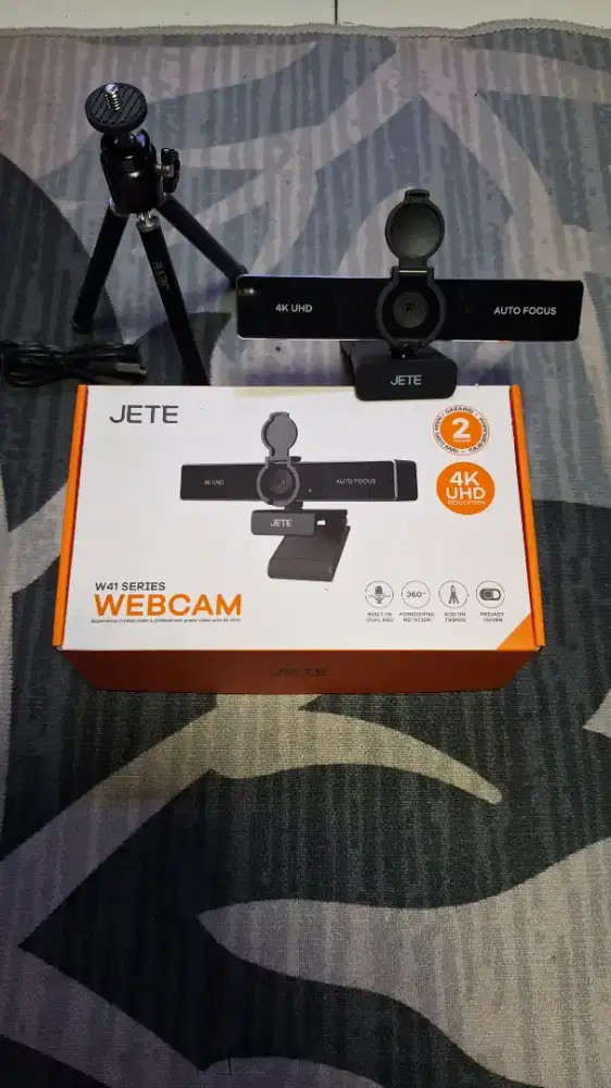 Webcam JETE 4K HD! Garansi On Panjang!