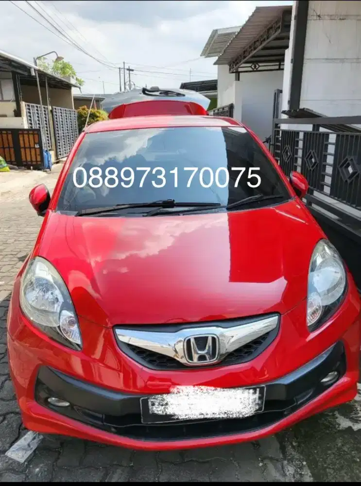 Dijual cepat Honda Brio Satya E tahun 2014 (bensin)