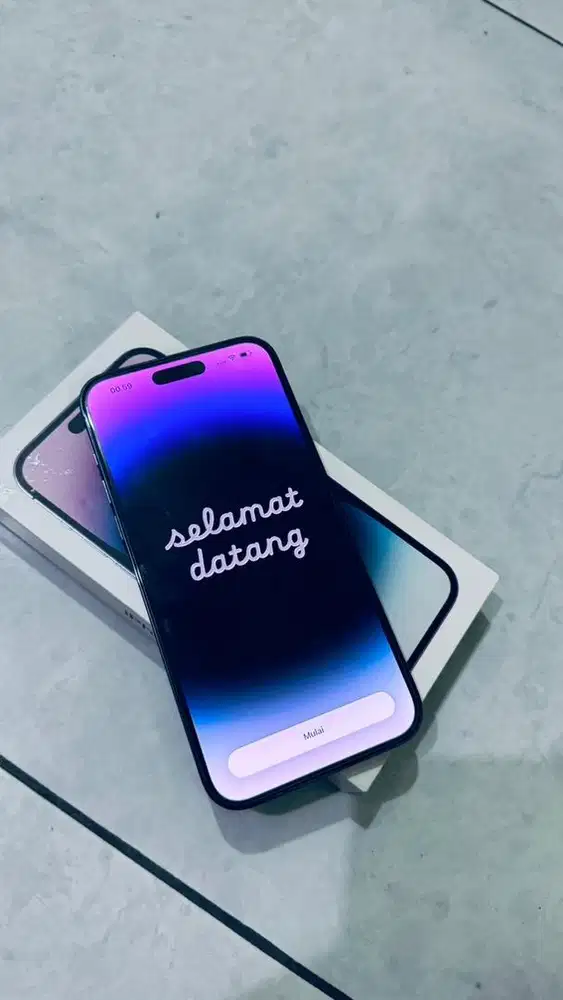 Iphone 14 Pro Max 128GB Purple Fullset IBOX