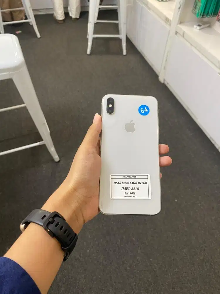 IPHONE XS MAX 64GB FULLSET NOMINUS MENERIMA TT/KREDIT