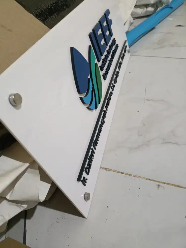 Papan nama ruangan free ongkir