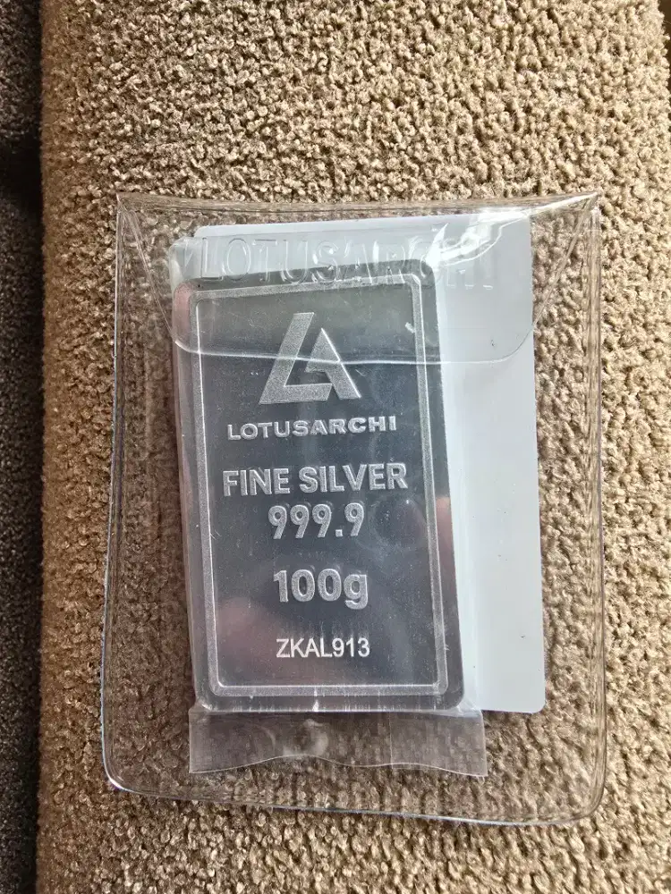 Jual Silver/Perak LorusArxhi 100 gram