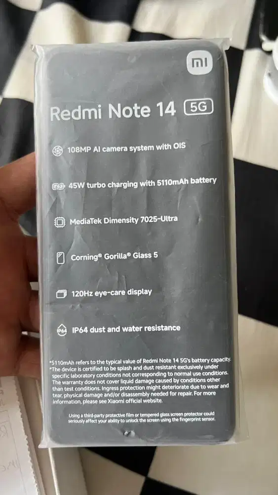 Redmi note 14 5g 12/512 Gb black