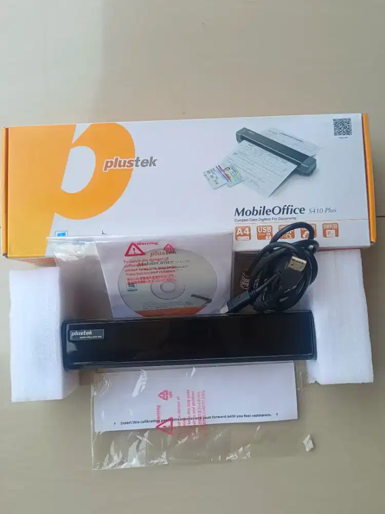 Scanner Portable Dokumen - Plustek Mobileoffice S410 Plus (Second)