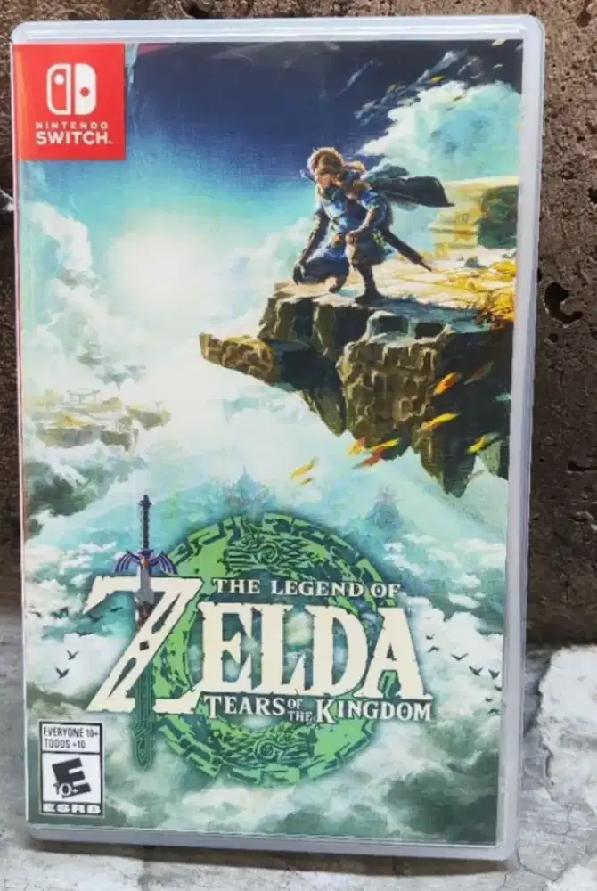 Kaset nintendo Zelda TOTK