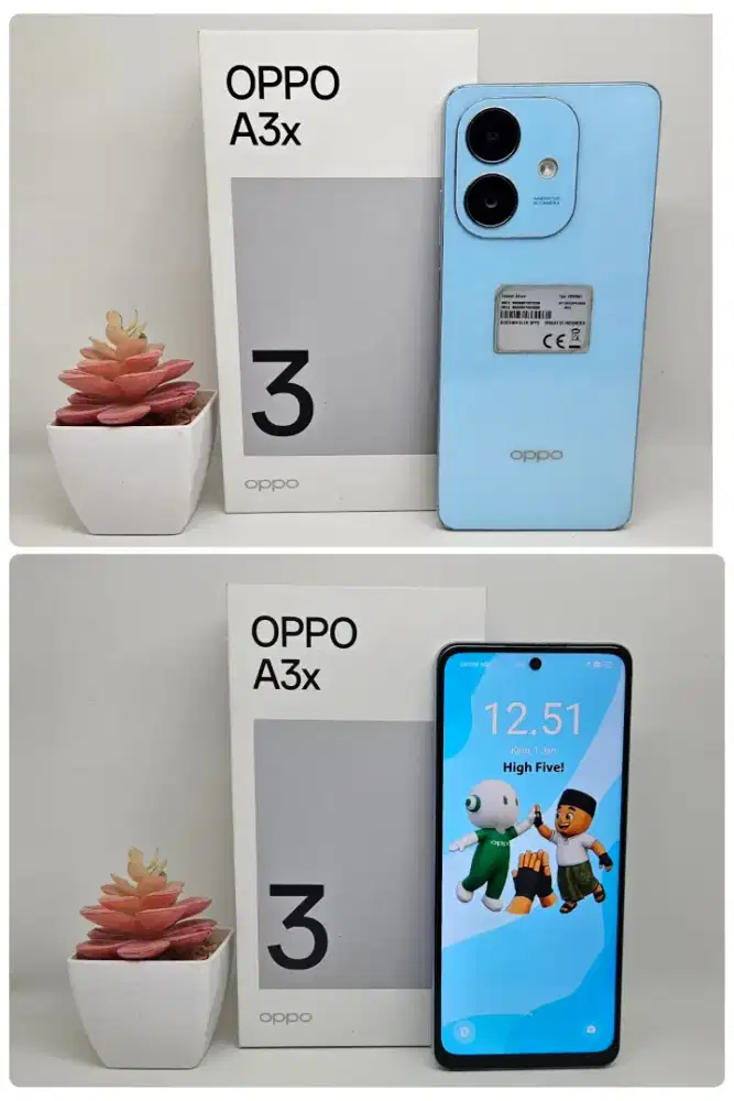 Oppo A3X 4/64 GB (Blue) Fullset