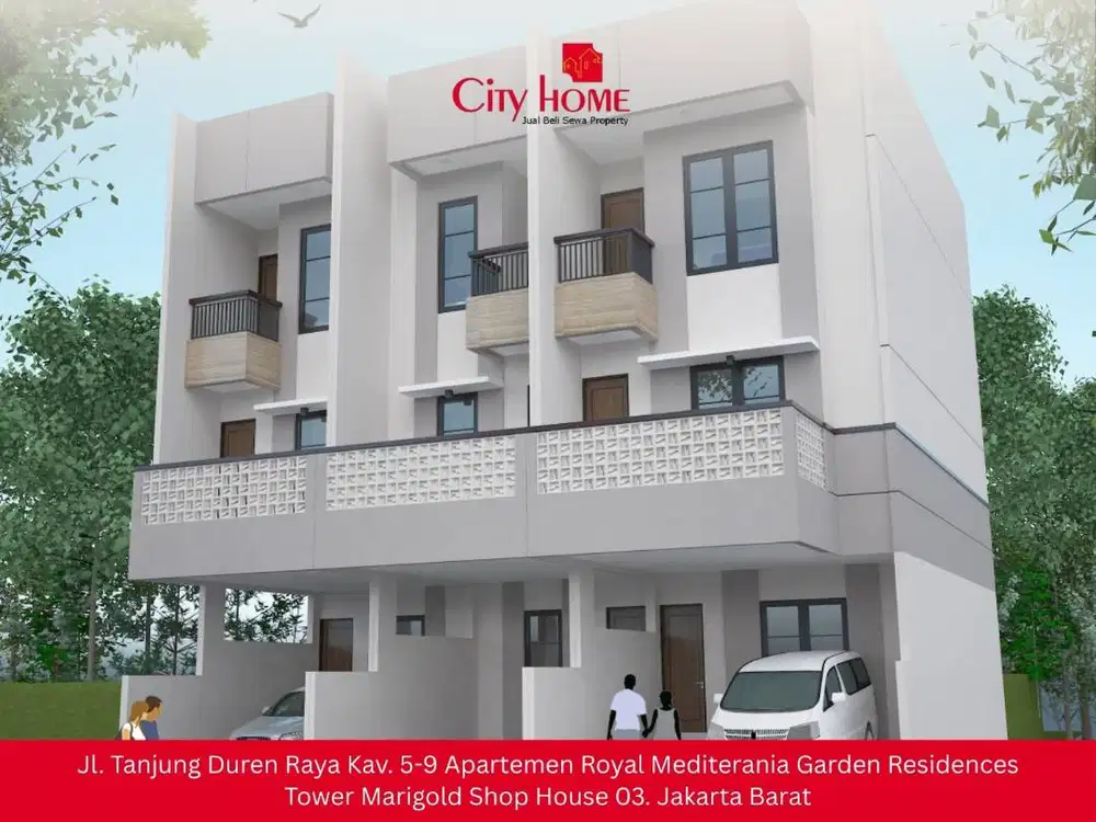 Dijual Rumah Baru 3 Lantai – Lokasi Strategis Jakarta Barat