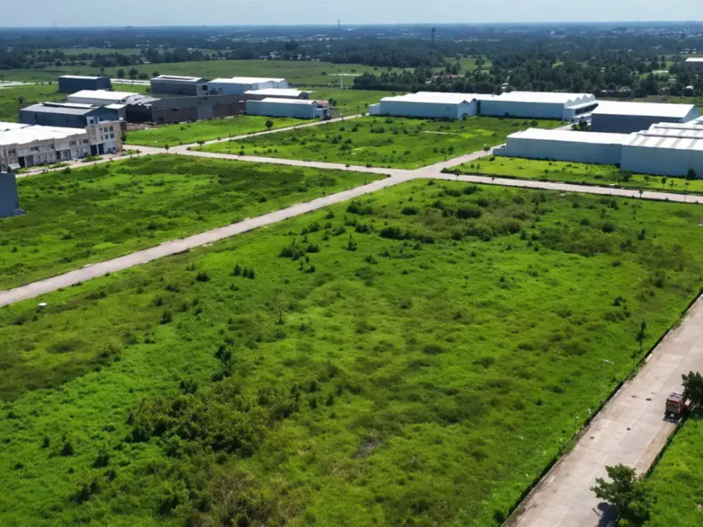 Kavling 10 Unit Berderet Laksana Bisnis Park 15x62 930m2 Siap Bangun Bisa Satuan