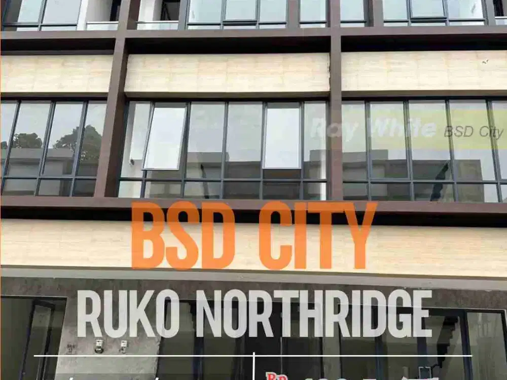 Ruko Bagus 3 Lantai Disewakan di BSD City