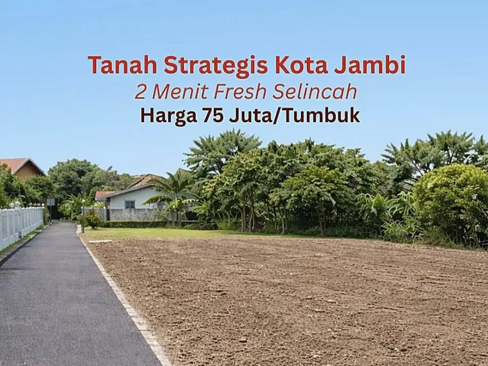 Tanah Selincah Kota Jambi 2 Tumbuk