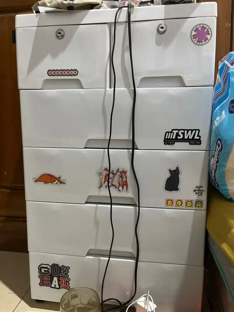 LEMARI PLASTIK 5 susun