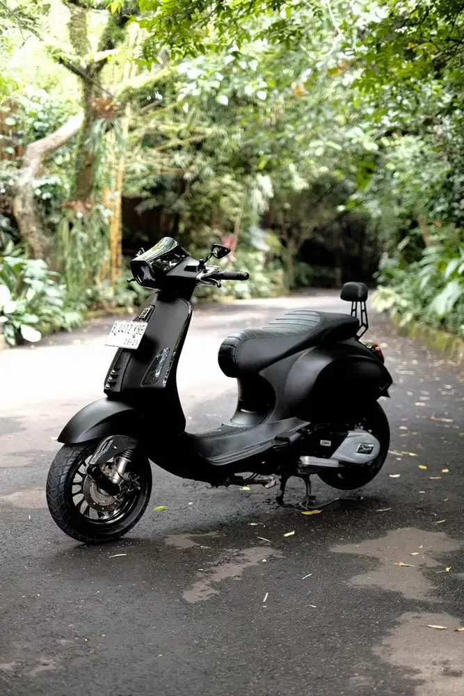 VESPA SPRINT 150 NOTTE LIMITED EDITION 2019 MODIFIKASI GANTENG