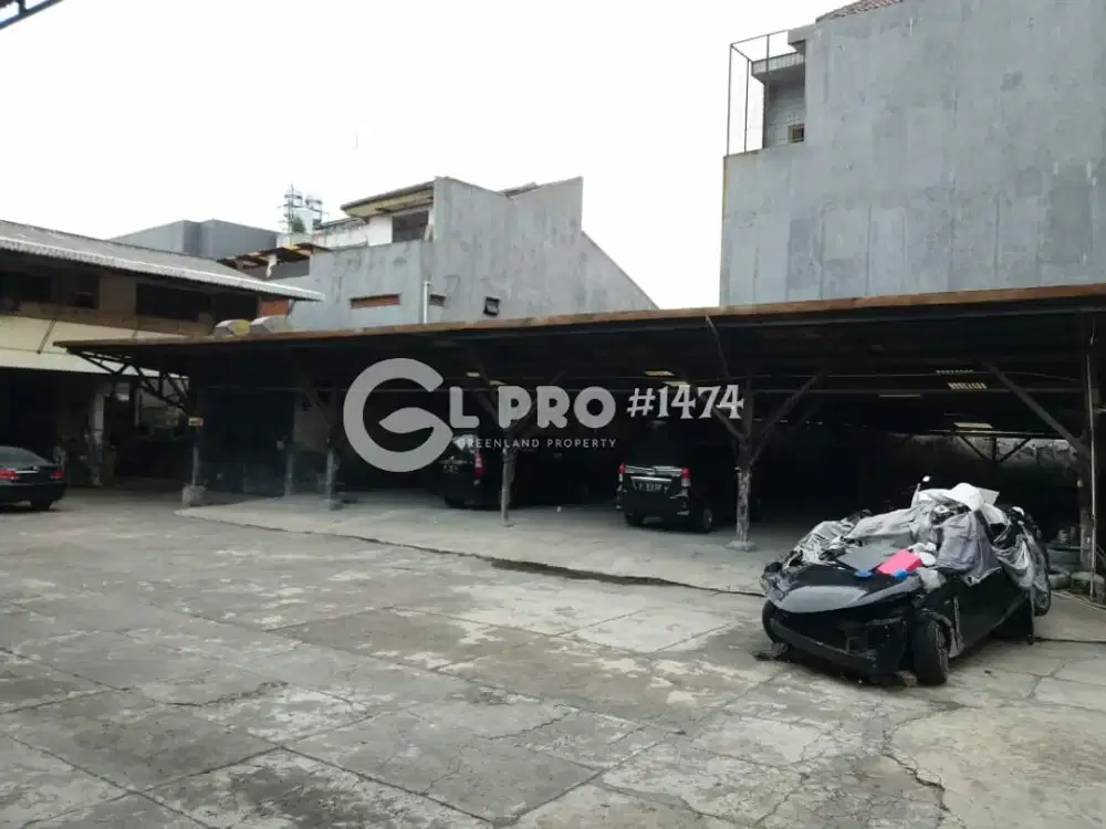 Dijual Tanah Kavling Ex Bengkel Mobil Luas HGB 2053 Lokasi Strategis