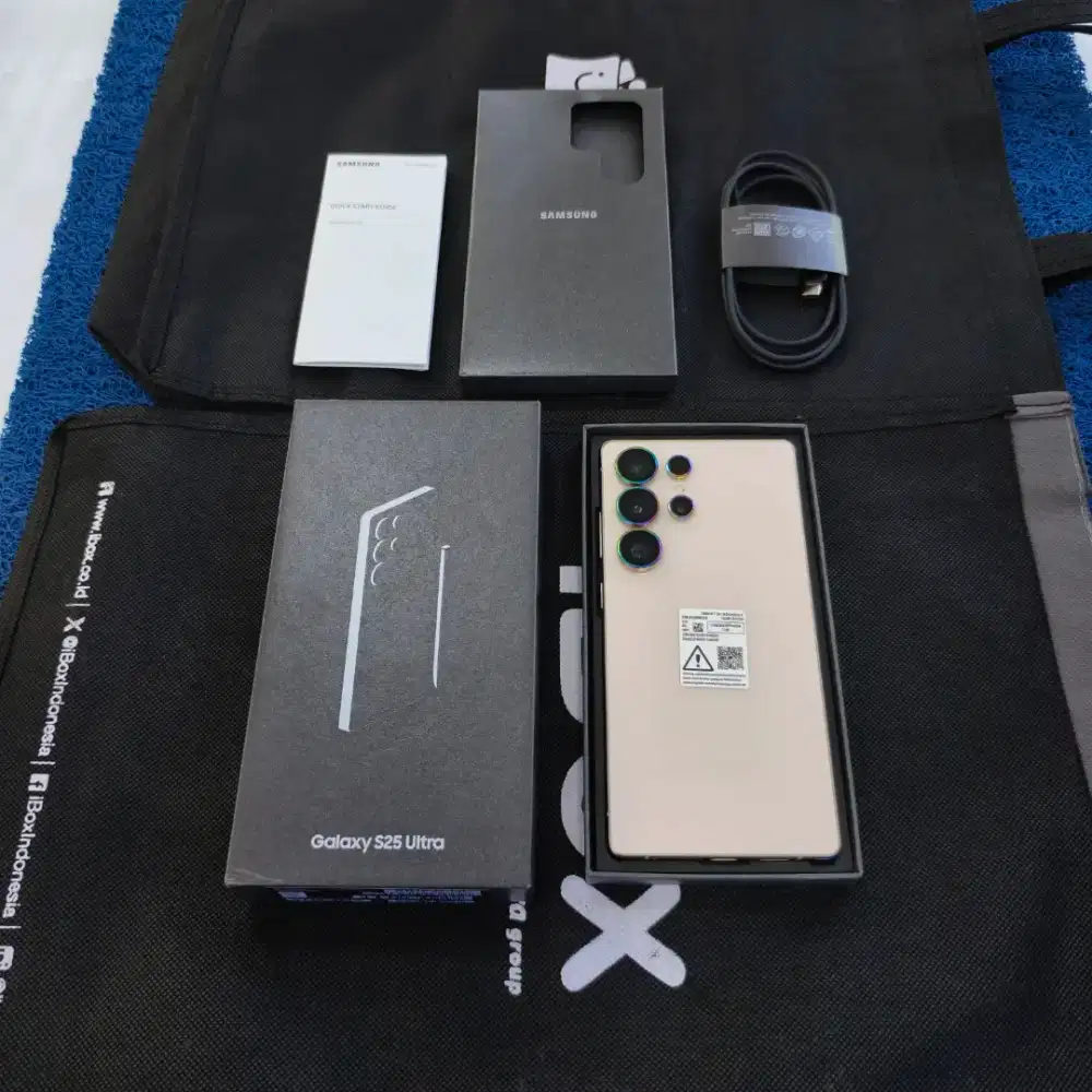 Samsung Galaxy S25 Ultra 12/512gb PinkGold warna langka 99% like new