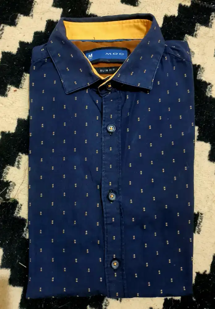 Kemeja panjang slimfit original