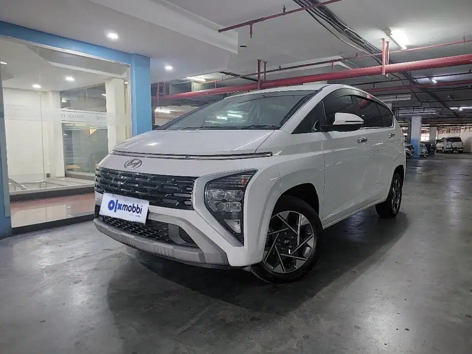 TDP 10JT, Hyundai Stargazer 1.5 Prime Bensin-AT Putih 2022