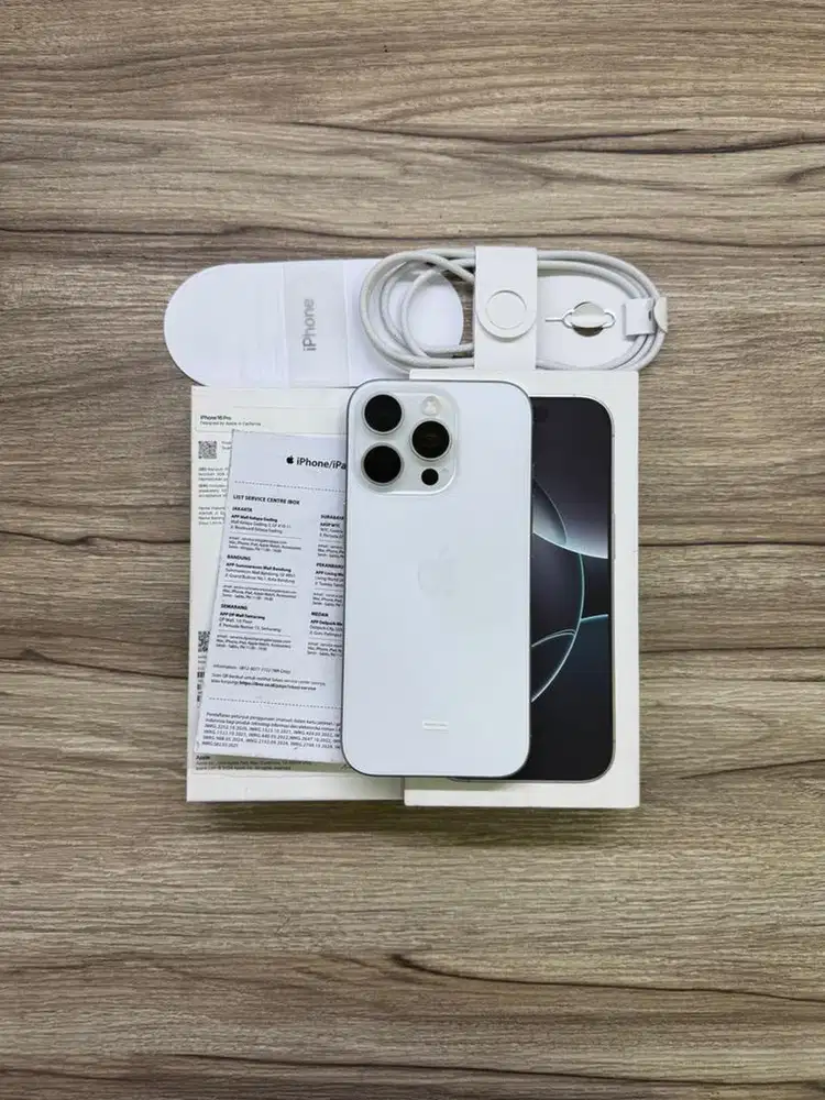 iPhone 16 Pro 128GB iBox Garansi Januari 2027