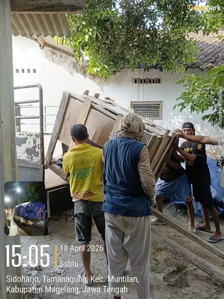 Jasa paket cargo logistic pindahan bathup