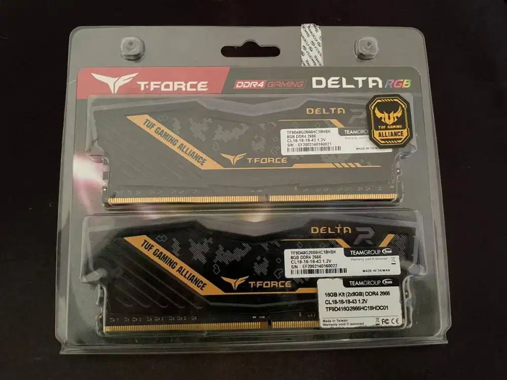 RAM T-force 16GB DDR4 2666Mhz