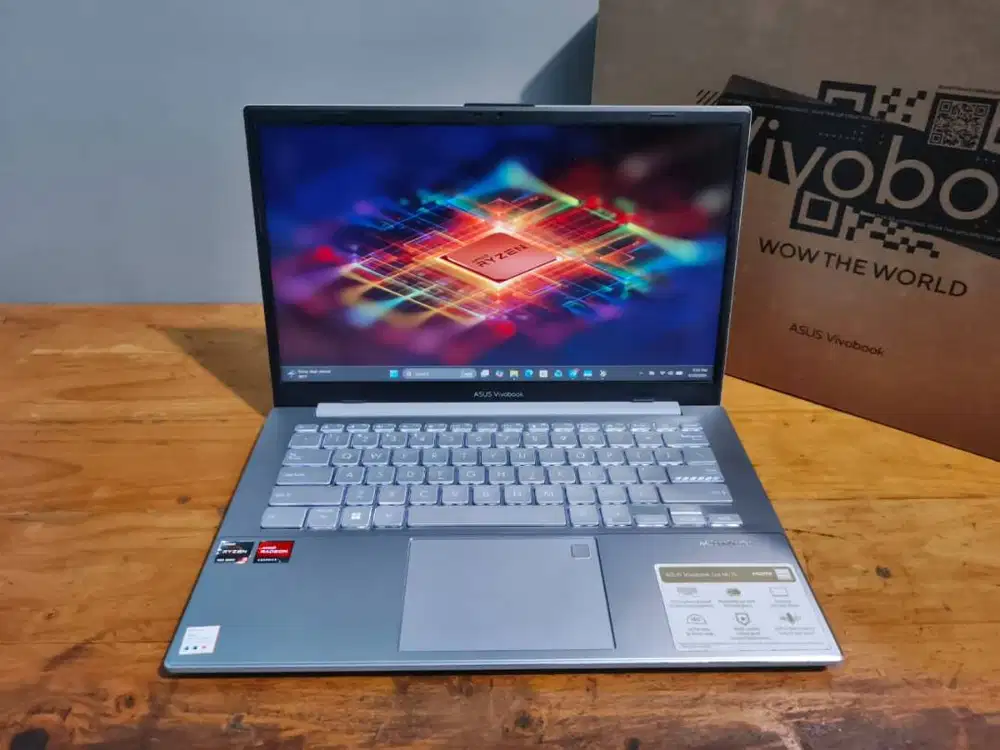 Asus E1404FA Ryzen 5 7520U RAM 8GB SSD 512GB FHD Backlight Fullset