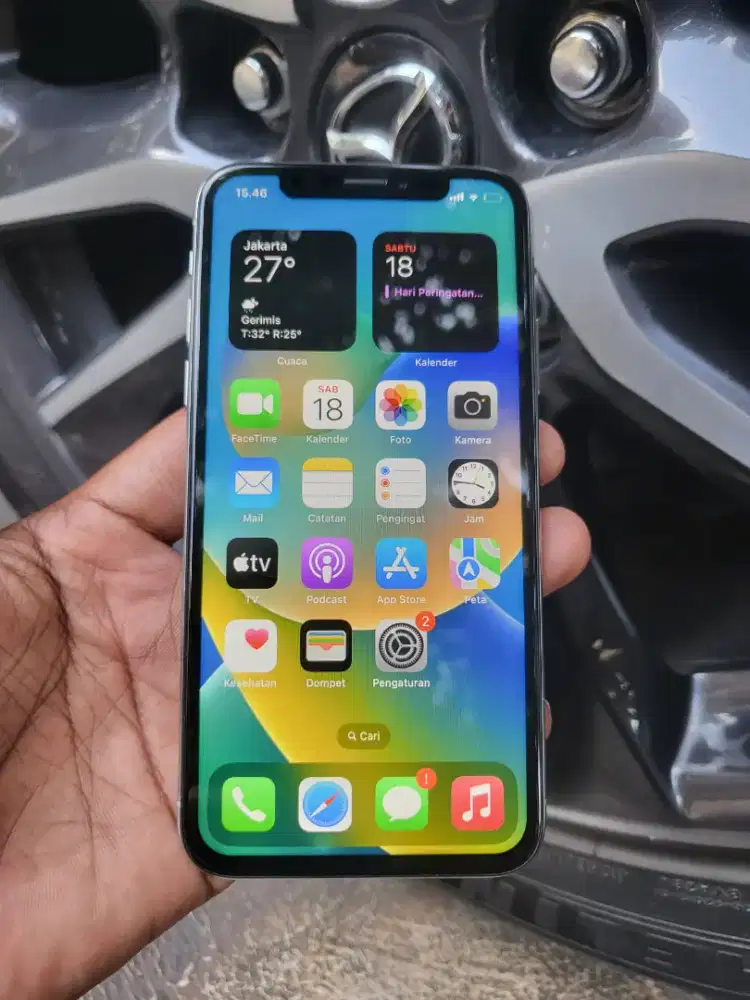 Bu Jual Cepat Iphone X 256 Fullset