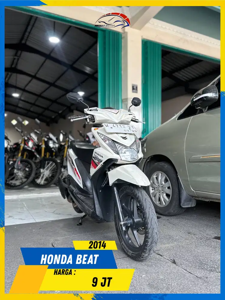 HONDA BEAT 2014 MURAH MERIAH MASZEHH HIKMAH MOTOR KEPUH