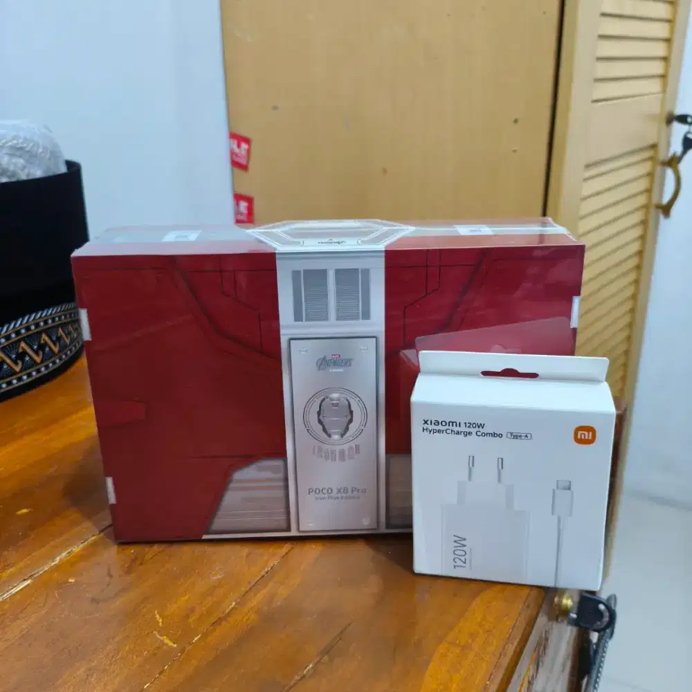 Poco X8 pro iron man new segel