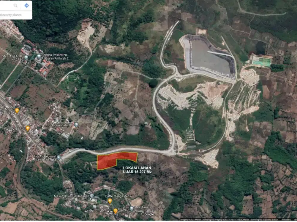 Investasi Tanah Strategis Nagreg – Samping Proyek Nasional TPPAS Legok Nangka, Dekat Tol Getaci