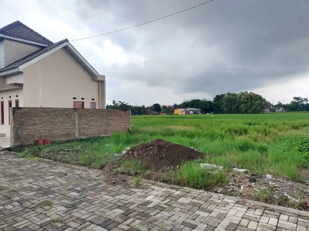 Jual Tanah Kavling murah SHM. Belakang Perum Safira Kartasura