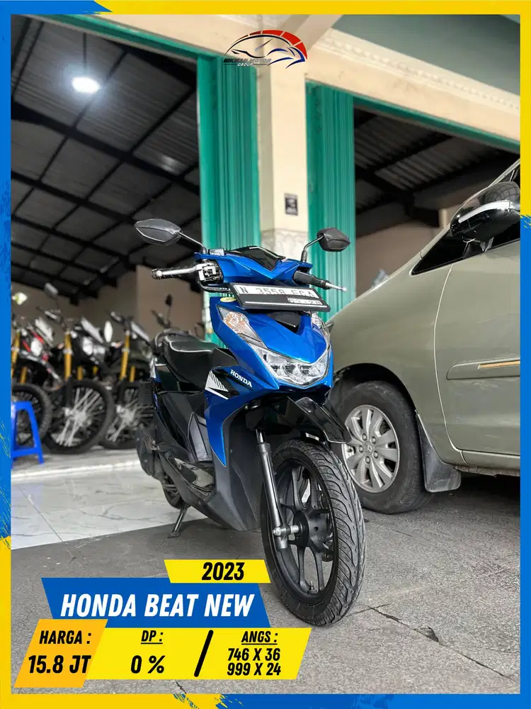 HONDA BEAT NEW 2023 MESIN AMAN POLL MASZEHH HIKMAH MOTOR KEPUH