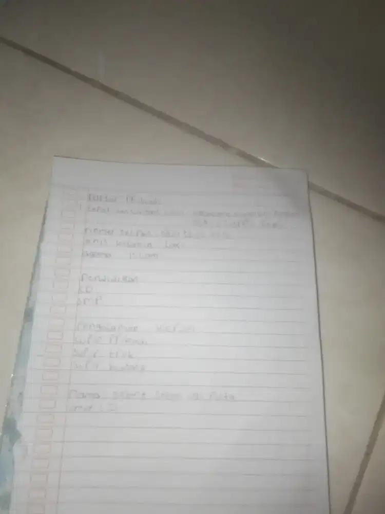 Cari pekerjaan  apa aja