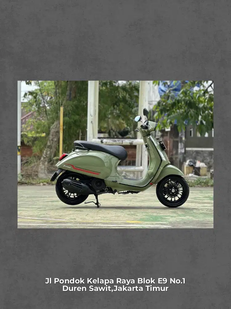 PIAGGIO VESPA SPRINT S150 IGET ABS LED TH 2023 GREEN TENANCE Perfect C