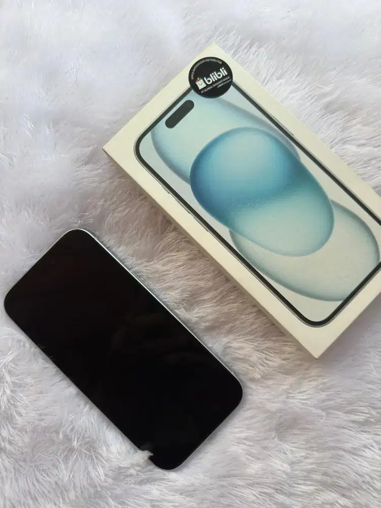 iphone 15 128gb blue resmi blibli