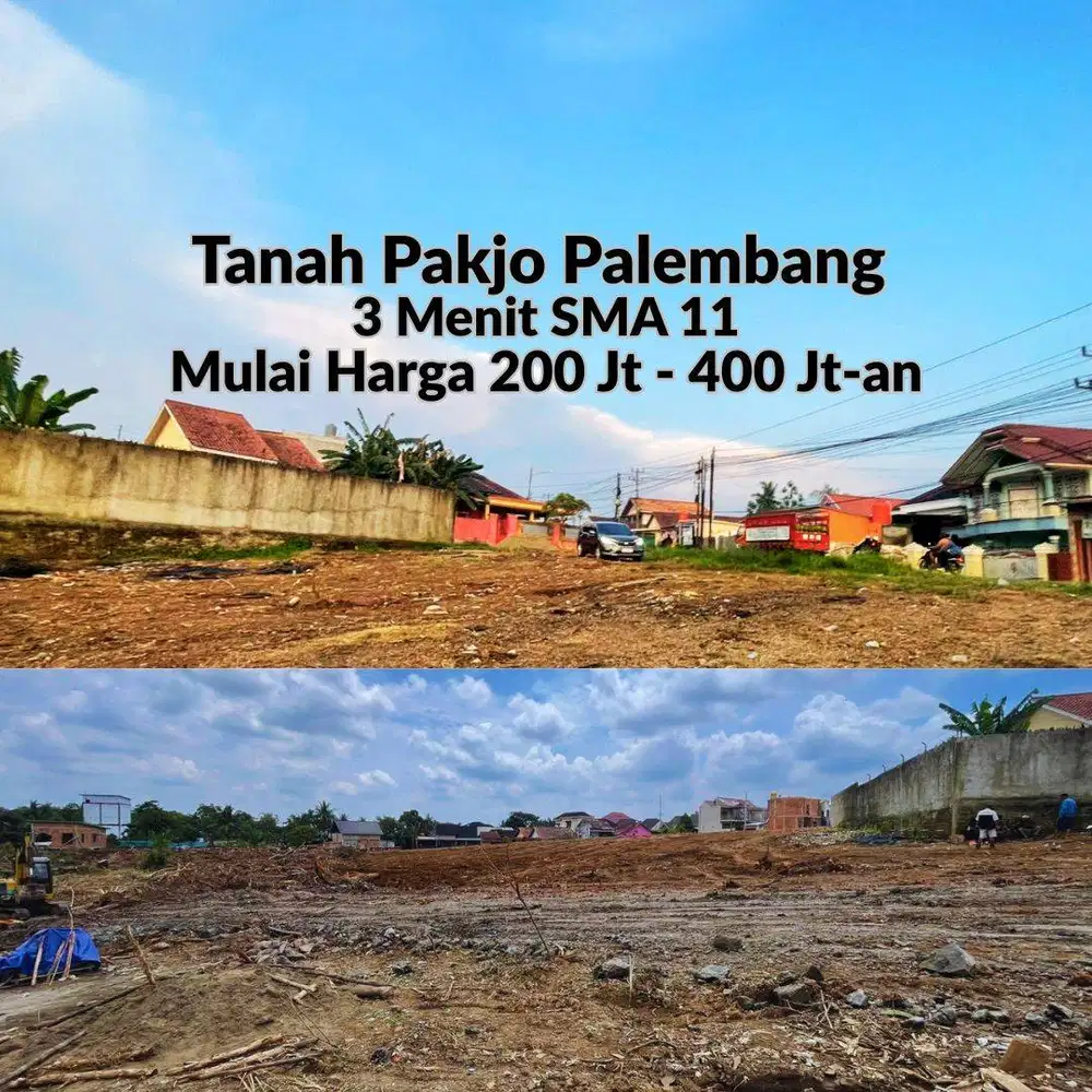tanah promo pakjo irigasi kota palembang