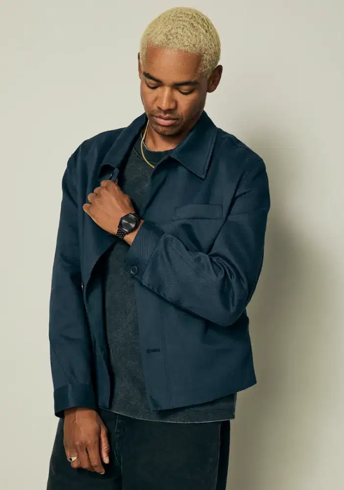 Original Nixon Time Teller All Black Stainless Steel bkn gshock fossil