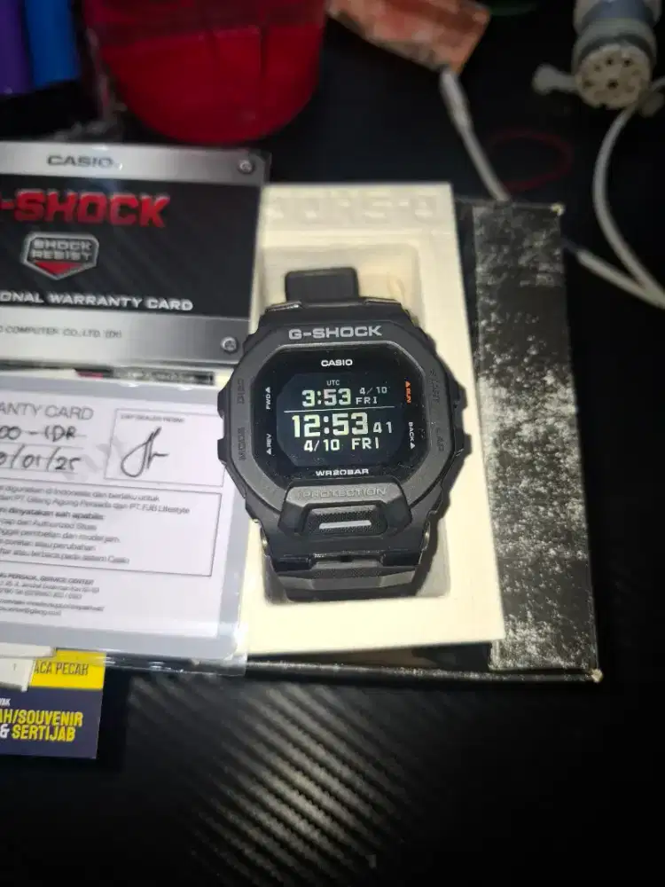 G SHOCK GBD 200 HITAM A.K.A POWER RENGER BLACK 2025