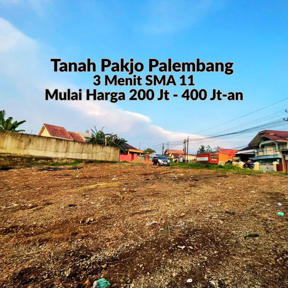 jual cepat tanah kavling pakjo irigasi palembang