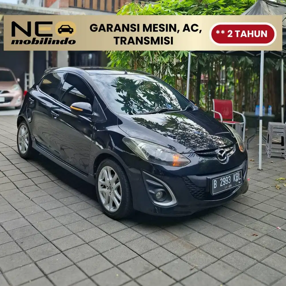 [ Garansi Mesin Matic ] MAZDA 2 1.5 RZ AT HB 2013 HITAM