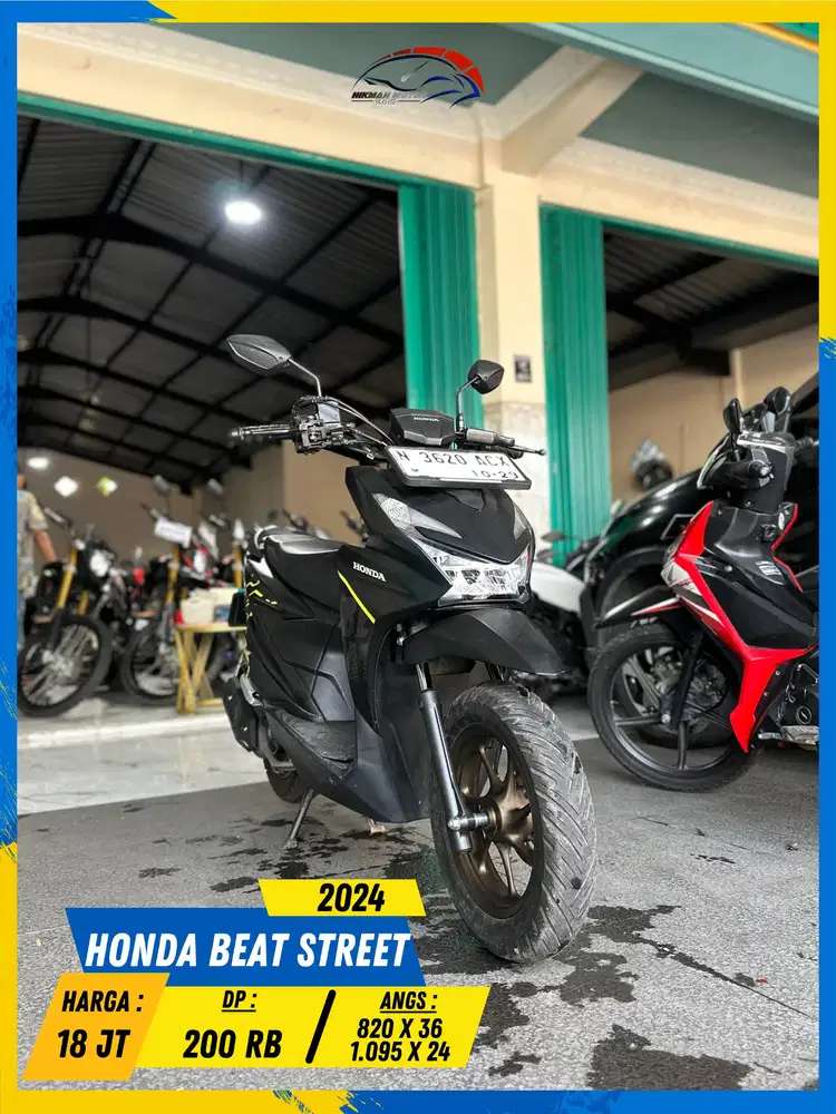 HONDA BEAT STREET 2024 LIKE NEW MASZEHH HIKMAH MOTOR KEPUH